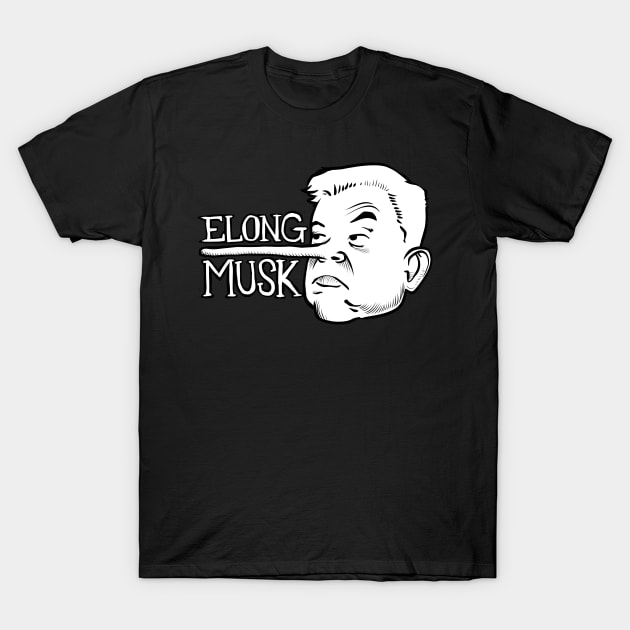 Elong Musk T-Shirt by ChurchOfRobot